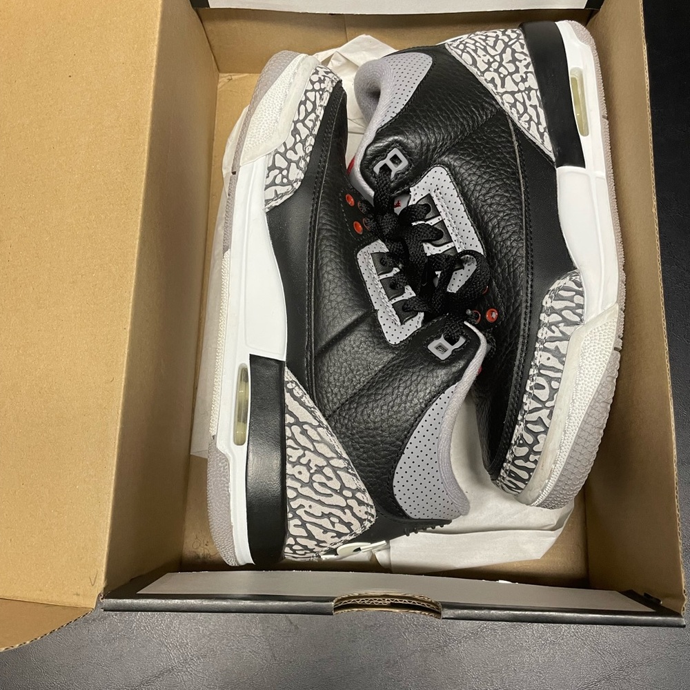 Air Jordan 3 Retro OG BG “Black Cement”